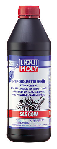 Liqui Moly 1025, Hypoid-Getriebeöl (GL5) SAE 80W, 1 l