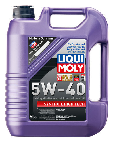 Liqui Moly 1307, Synthoil High Tech 5W-40, 5 l
