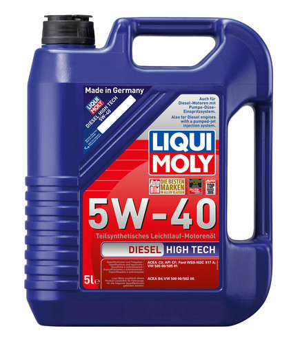 Liqui Moly 1332, Diesel High Tech 5W-40, 5 l