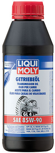 Liqui Moly 1403, Getriebeöl (GL4) SAE 85W-90, 500 ml
