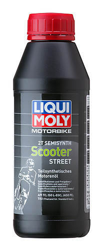 Liqui Moly 1622, Motorbike 2T Semisynth Scooter, 500 ml
