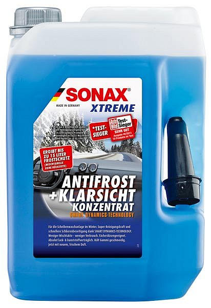 SONAX XTREME 232505 Anti Frost & Klar Sicht Konzentrat, 5l