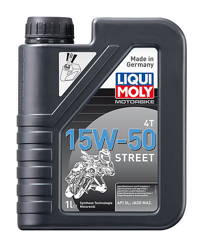 Liqui Moly 2555, Motorbike 4T 15W-50 Street, 1 l