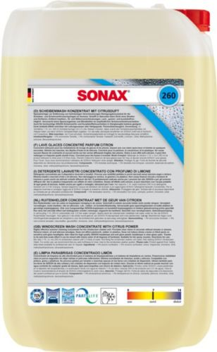 SONAX Scheiben Wash Konzentrat 260705 mit Citrusduft, 25l