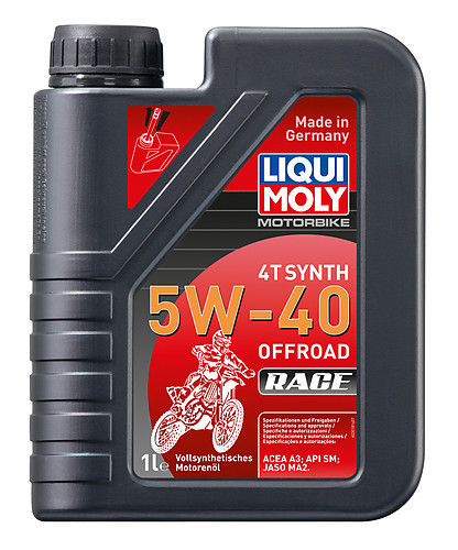 Liqui Moly 3018, Motorbike 4T Synth 5W-40 Offroad Race, 1 l