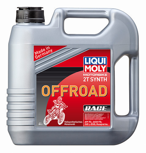 Liqui Moly 3064, Motorbike 2T Synth Offroad Race, 4 l