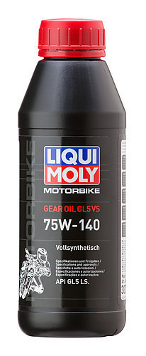 Liqui Moly 3072, Motorbike Gear Oil 75W140 GL5VS, 500 ml
