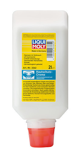 Liqui Moly 3362, Hautschutz-Creme, 2 l