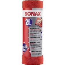 SONAX 416241 Microfaser Tücher, Außen 2Stk.