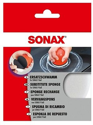 SONAX 417241 Ersatzschwamm f. SONAX P-Ball, 1Stk.
