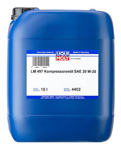 Liqui Moly 4402, LM 497 Kompressorenöl SAE 20W-20, 10 l